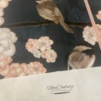 Bullet Journal Notizbuch Skizzenbuch A4  "Cherry Blossom&Bird" Hardcover PUNKTKARIERT Kalligrafie Bild 7