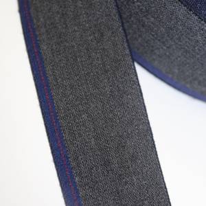 1 m tolles, weiches Sternen-Gummiband 40 mm, diverse jeans-Farben Bild 3