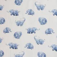 Baumwoll-Jersey bedruckt Trikot mit Elefanten Aquarell Bild 1