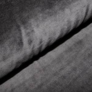 14,50 Euro/m   Toller uni-Nicki, kuschelig weich, schwarz Bild 2
