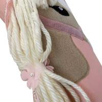 Pferde Schultüte in rosa, Zuckertüte mit Pferd, mit Namen bestickt, Schultüte Stoff für Mädchen, passend für 70 cm Papp Bild 6