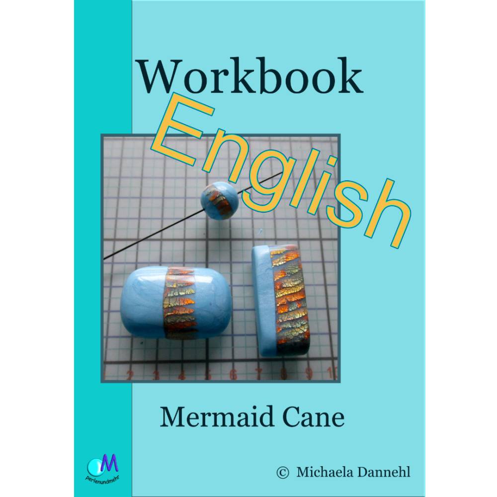 ENGLISH PDF Tutorial Mermaid Cane also for beginners bead crafting with modeling clay Bild 1
