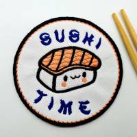 Stickdatei Sushi-Set inkl. Sushi einzeln, ITH-Untersetzer, ITH-Stäbchenhülle Bild 3