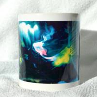 Malerische Keramiktasse – Licht und Schatten Bild 2