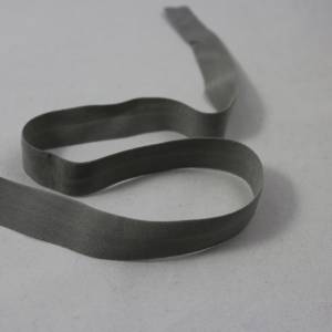 1 m elastisch Einfassband, Schrägband 20 mm grau Bild 1