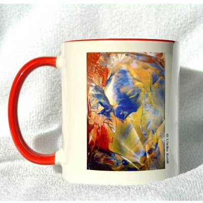 Bezaubernde Keramiktasse - Lichtreflexe