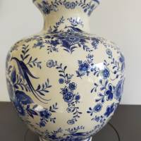 Seltene Delft Vase, ca. 26cm hoch. Vintage! Bild 2