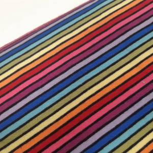 15.90 Euro/m Toller Jerseystoff Rainbow, Regenbogen, gestreift Bild 2