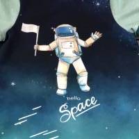 cooles T-shirt gr.110/116 Astronaut & Weltall Bild 5