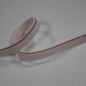 1 m elastisches Paspelband uni rosa hell, 43625 Bild 1