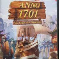 PC Spiel ANNO 1701, das beste ANNO aller Zeiten und Erweiterung, Der Fluch des Drachen, gebraucht Bild 2