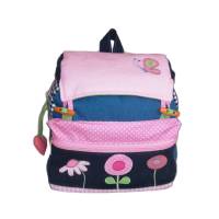 Kinderrucksack Kindergartentasche Mädchentasche Sommerwiesewiese mit Namen Bild 1