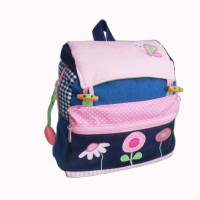 Kinderrucksack Kindergartentasche Mädchentasche Sommerwiesewiese mit Namen Bild 2