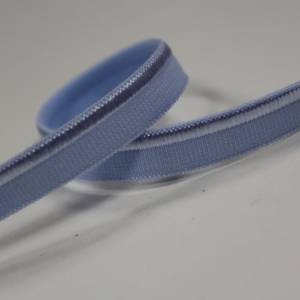 1 m elastisches Paspelband uni hellblau, 43615 Bild 1