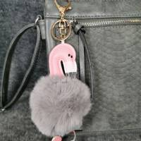 Taschen- / Schlüsselanhänger Flamingo Bild 2