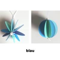 Origami Papierkugeln Anhänger 5 Farben/Kugel, Durchmesser 5 cm, Ostern, Frühling Bild 5