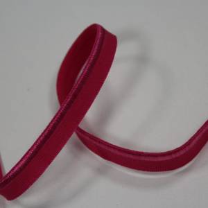 1 m elastisches Paspelband uni pink, 43608 Bild 1