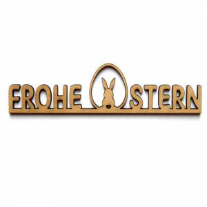 as-Herzwerk 3D Schriftzug "Frohe Ostern" 3D Motiv, Geschenk, Dekoration aus Holz, Ostern, 20cm Bild 7
