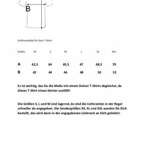 Familien T-Shirt personalisiert, Bio Baumwolle mit Viskose grau, mit silbernen reflektierendem Schriftzug, Bild 4