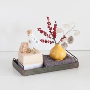 Kerzenhalter | Kartenhalter | Teelichthalter aus Palettenholz Bild 2