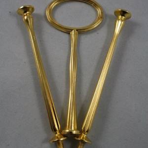 Etagerenstange - Stange  Etagere "oval"  gold Bild 1