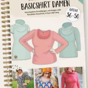 Papier Schnittmuster Lybstes - Basicshirt Damen Bild 1