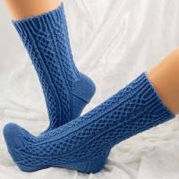 Mappe *Socks in Winter* - 6 Strickanleitungen für winterliche Socken mit Zopf- und Strukturmustern Bild 3
