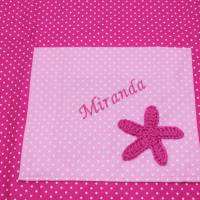 Kinderschürze pink rosa Stern mit Namen personalisiert / Schürze für Kinder / Kochschürze / Backschürze Bild 3