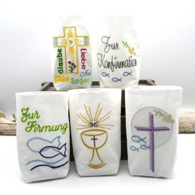 ITH Firmung Konfirmation Beutel Lichterbeutel 13x18cm