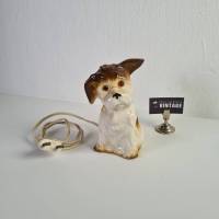 Rockabilly Rauchverzehrer - Hund Porzellan 50er Jahre Bild 1
