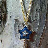 Magischer Schlüssel in Blau , Sternform Bild 2