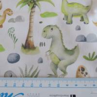 Baumwolle Digitaldruck Dinosaurier, Schildkröte Oeko-Tex Standard 100(1m /10,00€) Bild 2