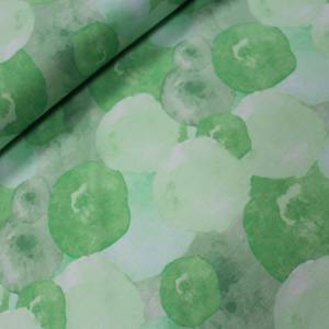 18,90 Euro/m  Jersey Waterballs, Digitalprint, grün Bild 3
