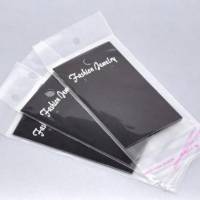 20x Displays Karten für die Ohrringe Schmuck Karten Ohrringe Karten schwarze Farbe/Plastiktüte Bild 1