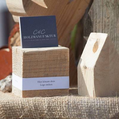 Foto- und Kartenhalter | Würfel | schmal