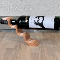 schwebender Weinflaschenhalter - 3D-Druck - Geschenk - Mitbringsel Bild 2