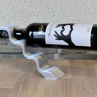 schwebender Weinflaschenhalter - 3D-Druck - Geschenk - Mitbringsel Bild 3