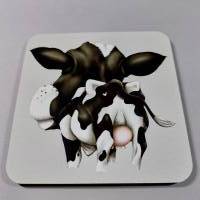 Untersetzer aus Kork, rechteckig "Kuh, Kühe, Kaninchen, Hase, Katze, Main Coon" Bild 2