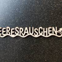 as-Herzwerk | MEERESRAUSCHEN | 3D Schriftzug Tischdeko Geschenk für Freunde und Familie 20cm Bild 4