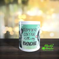 Funny Frenchie Coffee Tasse Bild 2