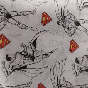 15.90 Euro/m Toller Baumwollstoff DC Comics, Superman,  ideal für Masken Bild 3