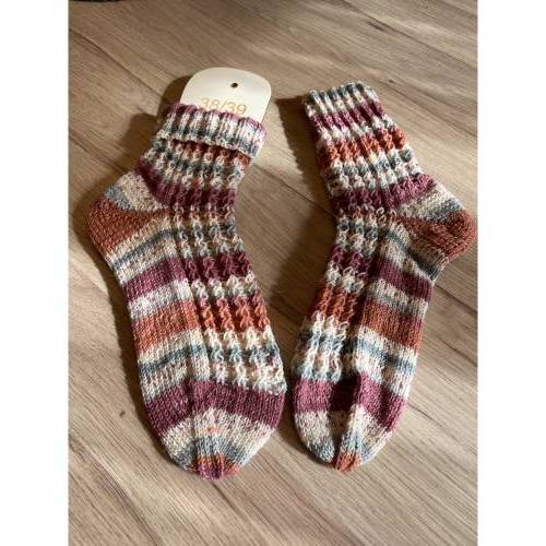 Handgestrickte Socken Gr. 38/39