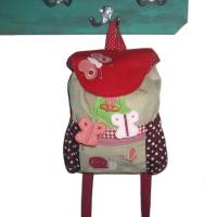 Kinderrucksack Kindergartenrucksack Kindertasche Schnecke für Mädchen Bild 3