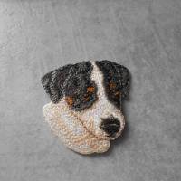 Jack Russel   Hund   Patch zum Aufbügeln , Applikation, Bild 1