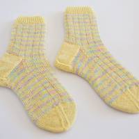 Handgestrickte Socken, Gr. 42/43 Bild 2
