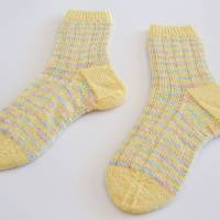 Handgestrickte Socken, Gr. 42/43 Bild 3