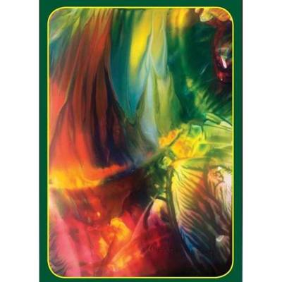 Kunst–Doppelkarte - „Lichtreflexe“ - bewusst ohne Textvorgabe - Design Ulrike Kröll.