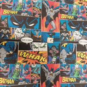 15.90 Euro/m Toller Baumwollstoff DC Comics, Batman,  ideal für Masken Bild 4
