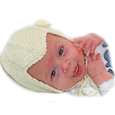 Strickanleitung Teufelsmützchen (B)engelchen für 0 bis 6 Monate, Kopfumfang 32 und 36cm