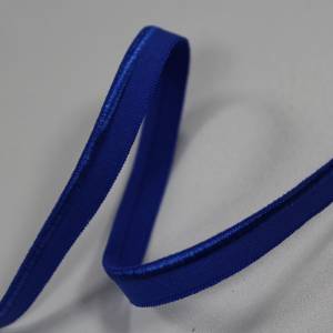 1 m elastisches Paspelband uni blau, 43607 Bild 1
